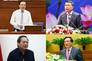 Quốc hội sẽ chất vấn 4 tư lệnh ngành
