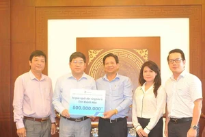 SASCO hỗ trợ người dân vùng bão Khánh Hòa 500triệu đồng