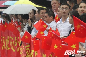 Lễ đón Chủ tịch Trung Quốc Tập Cận Bình thăm Việt Nam