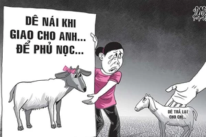 Bị kiện vì trả… con dê xấu