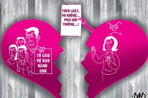 Kiện chồng cũ để đòi lại danh dự