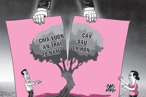 Rắc rối vụ vườn cây ăn trái của hai ông và một bà