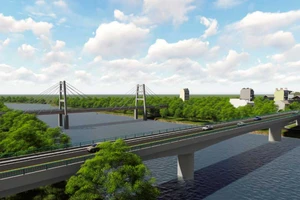 Cầu Vàm Sát 2 nối Cần Giờ với trung tâm TP.HCM