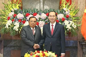 Chủ tịch nước hội kiến Tổng Bí thư, Chủ tịch nước Lào