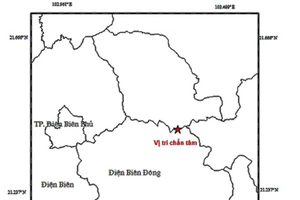 Động đất 3,9 độ Richter tại Điện Biên