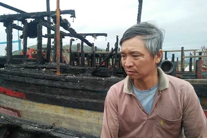 Tình người trong vụ cháy tàu cá tiền tỉ 