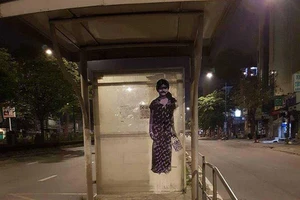 Nhà chờ xe buýt kiểu ‘nhát ma’