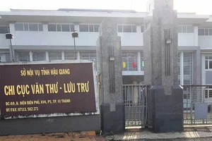 Chi cục Văn thư-Lưu trữ Hậu Giang dính viphạm tài chính