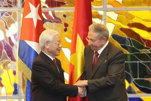 Việt Nam-Cuba ra tuyên bố chung