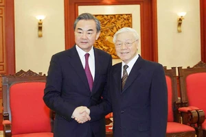 Tổng Bí thư tiếp ủy viên Quốc vụ Trung Quốc