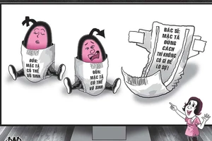 Thực hư mang tã ảnh hưởng việc sinh đẻ