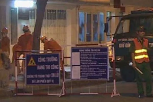 EVNHCMC: Trắng đêm vì một TP mỹ quan hơn