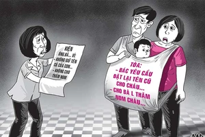 Án lạ: Đã cho con nuôi, còn kiện đòi sửa lại tên cháu bé