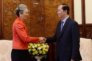 Chủ tịch nước Trần Đại Quang tiếp đại sứ Vương quốc Hà Lan