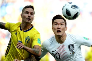 Thụy Điển - Hàn Quốc 1-0: Chia sẻ với Hàn Quốc