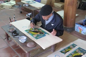 Lập hồ sơ đề nghị UNESCO công nhận nghề làm tranh Đông Hồ