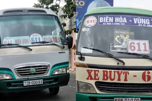 Xe buýt giả lộng hành trên quốc lộ 51