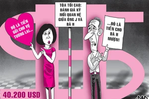 Ông Tây ‘chia tay đòi quà’