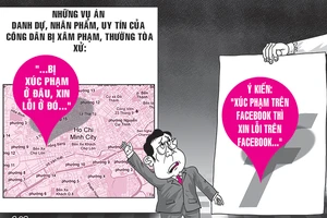 Yêu cầu xin lỗi trên Facebook, được không?