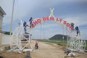 Lý Sơn có khu chợ đêm thứ 2