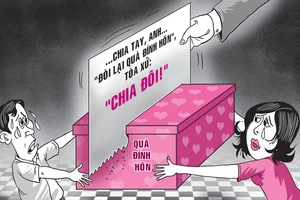 Kiện đòi tiền, vàng làm sính lễ đính hôn