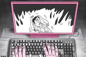 Trẻ học người lớn lên Facebook nói tục