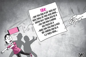 Ném điện thoại vào mặt có xúc phạm danh dự?