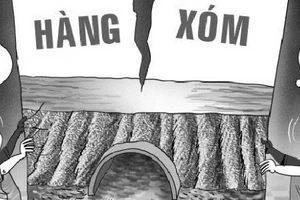 Vì 8 tấm tôn, hàng xóm đưa nhau ra tòa