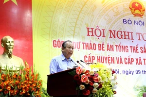 Sáp nhập huyện, xã: Mới có đề án đã rục rịch ‘chạy’