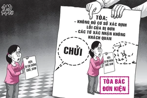 Em dâu kiện chị chồng, tố bị đánh chửi