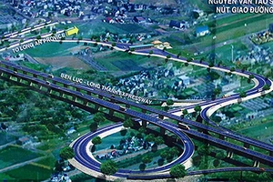 Cao tốc Bến Lức-Long Thành chậm tiến độ do vướng mặt bằng