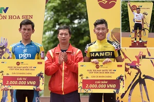 Thêm sự cố tay đua thắng giải không được vinh danh