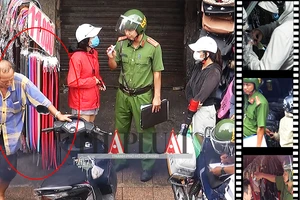 Thả xe theo ‘lệnh’ của ông bán nước dừa 