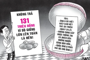 Vụ kiện sò giống lớn lên thành… hến