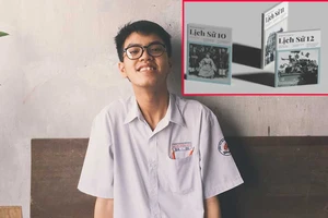Học sinh lớp 12 thiết kế sách lịch sử