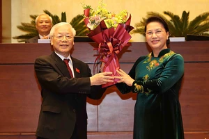 Tổng Bí thư Nguyễn Phú Trọng đắc cử Chủ tịch nước