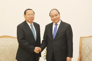 Thủ tướng Nguyễn Xuân Phúc tiếp bộ trưởng Kế hoạch Campuchia