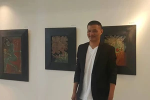 Giấc mơ sơn mài ám ảnh của Trần Quốc Long