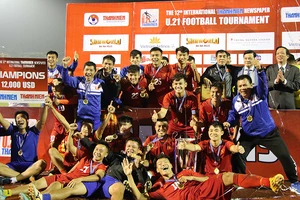 Hạ Myanmar, Việt Nam vô địch giải U-21 quốc tế