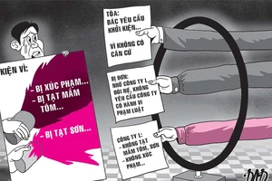 Kiện công ty đòi nợ thuê vì tạt sơn, xịt mắm tôm?