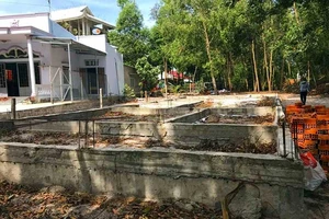 Bất lực khi người khác xây dựng trên đất mình