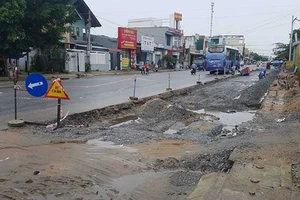 Quốc lộ 1 qua Quảng Ngãi liên tục xin gia hạn