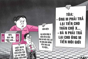 Rối vì 40 triệu tiền môi giới cho luật sư