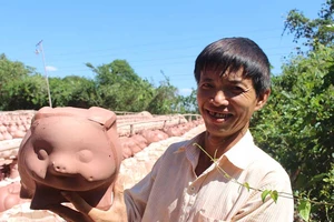 Heo đất Bình Dương ùn ùn xuất xưởng đón Tết 