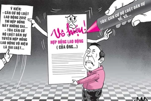 Xử án lao động nhưng tòa áp luật dân sự