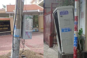 Đã thay mới tủ điện ‘nguy hiểm chết người’