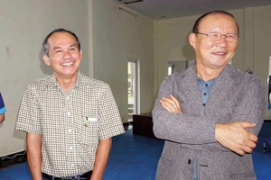 Cái duyên của bầu Đức và thầy Park