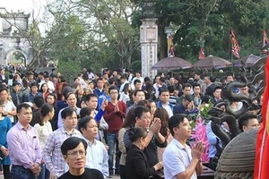 Hôm nay, khai ấn đền Trần