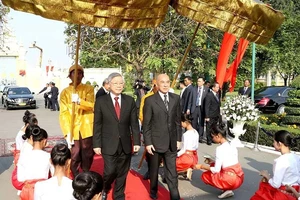 Tổng Bí thư, Chủ tịch nước hội đàm Quốc vương Campuchia