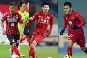 Quang Hải mất cơ hội như Chanathip, Wu Lei